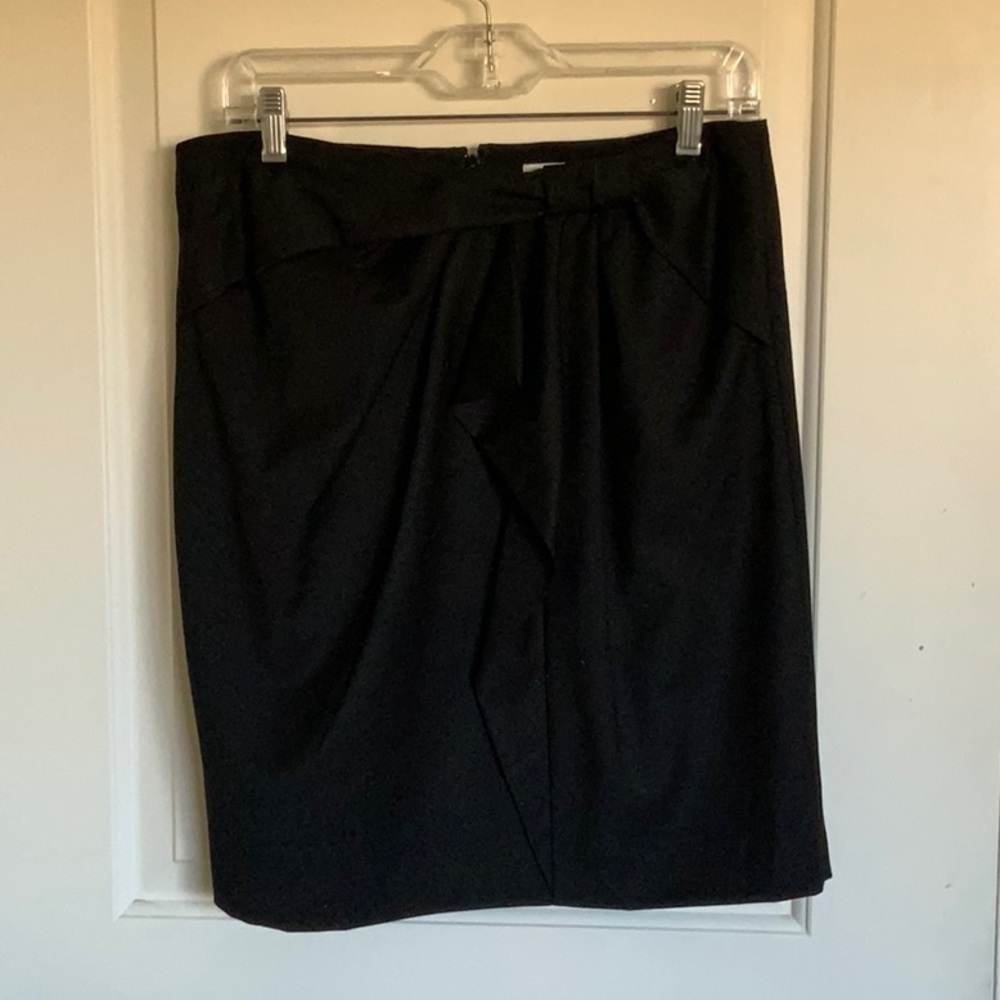 Banana Republic draped pencil skirt
